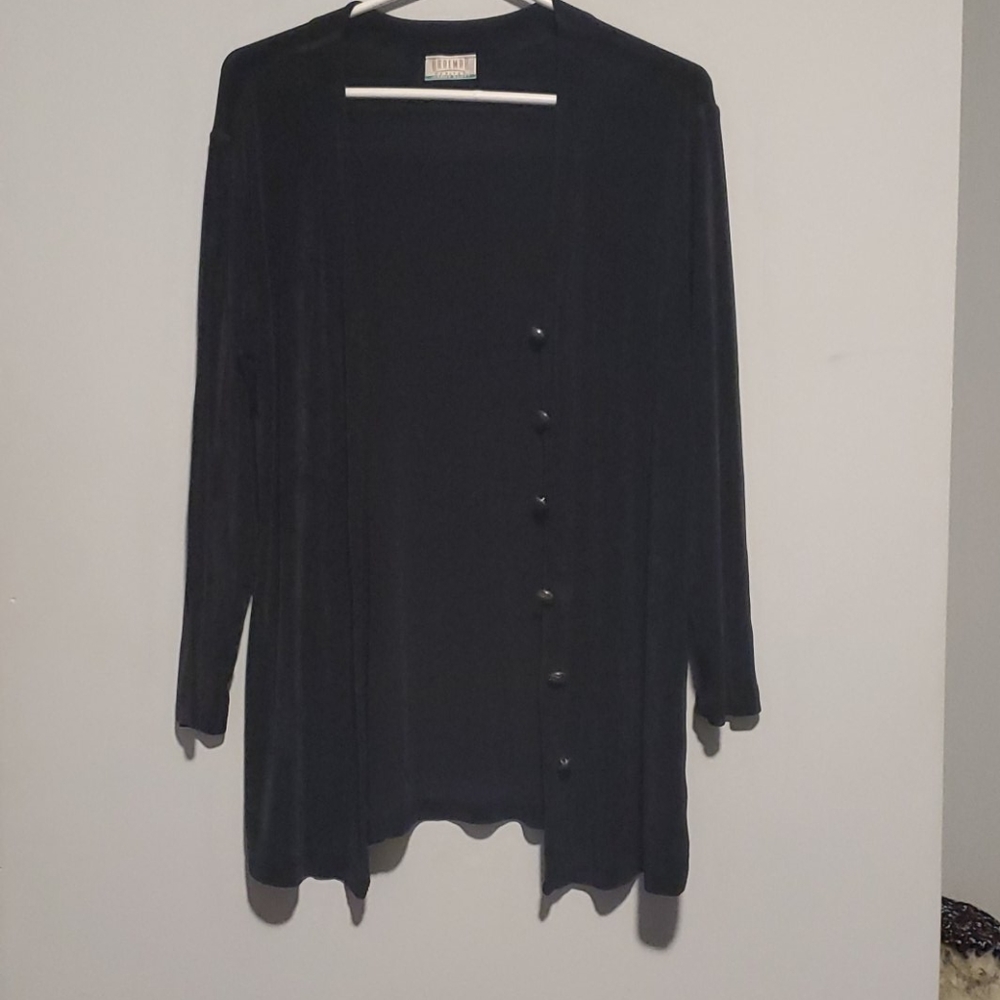 💫 2/$30 • Black Button Down Cardigan